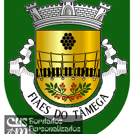 Emblema Bordado Antiga Freguesia de Fiães do Tâmega (Boticas, Vila Real) 1