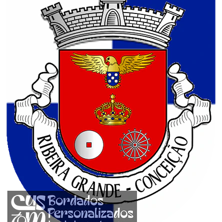 Emblema Bordado Freguesia de Ribeira Grande (Conceição) (Ribeira Grande, Açores) 1
