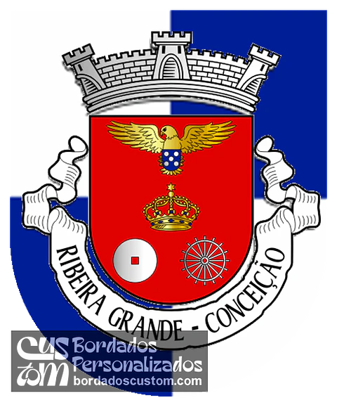 Emblema Bordado Freguesia de Ribeira Grande (Conceição) (Ribeira Grande, Açores)