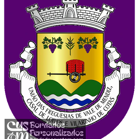 Emblema Bordado Freguesia de Vale de Mendiz, Casal de Loivos e Vilarinho de Cotas (Alijó, Vila Real) 1
