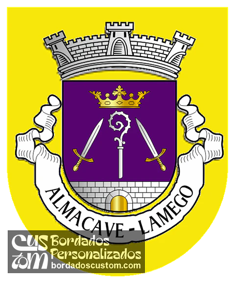 Emblema Bordado Antiga Freguesia de Lamego (Almacave) (Lamego, Viseu)