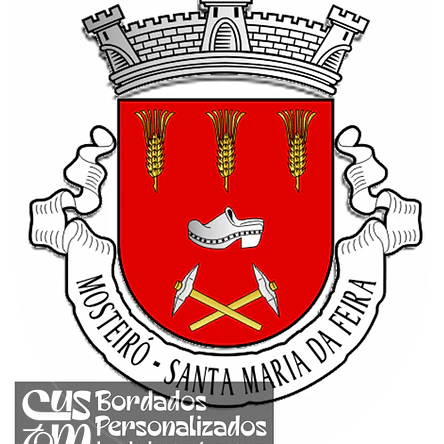 Emblema Bordado Antiga Freguesia de Mosteiró (Santa Maria da Feira, Aveiro) 1