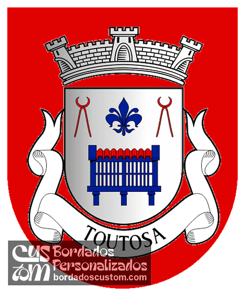 Emblema Bordado Antiga Freguesia de Toutosa (Marco de Canaveses, Porto)