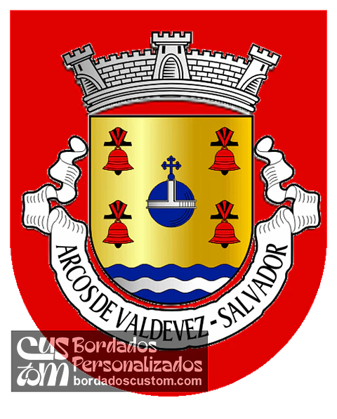 Emblema Bordado Antiga Freguesia de Arcos de Valdevez (Salvador) (Arcos de Valdevez, Viana do Castelo)