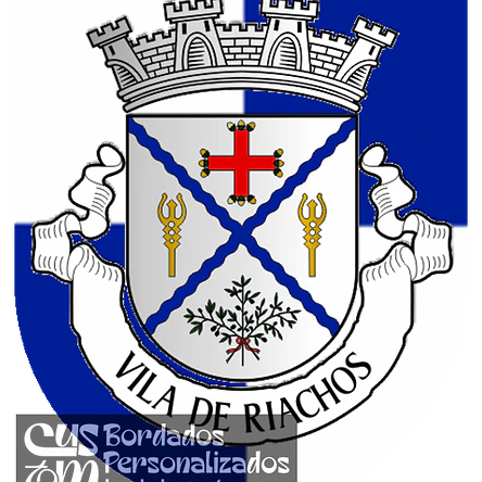 Emblema Bordado Freguesia de Riachos (Torres Novas, Santarém) 1