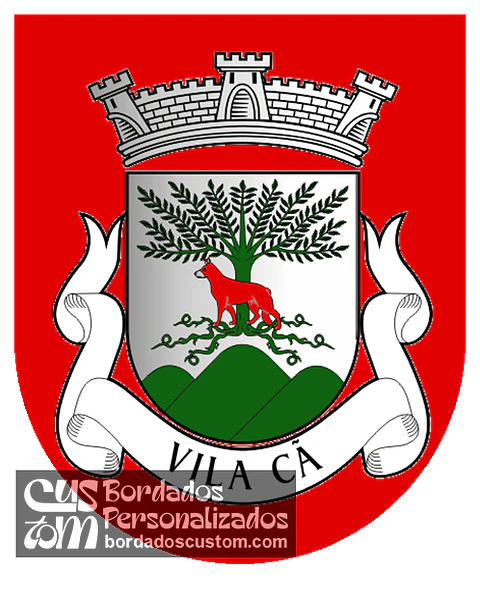 Emblema Bordado Freguesia de Vila Cã (Pombal, Leiria)
