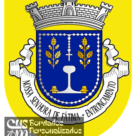 Emblema Bordado Freguesia de Nossa Senhora de Fátima (Entroncamento, Santarém) 1