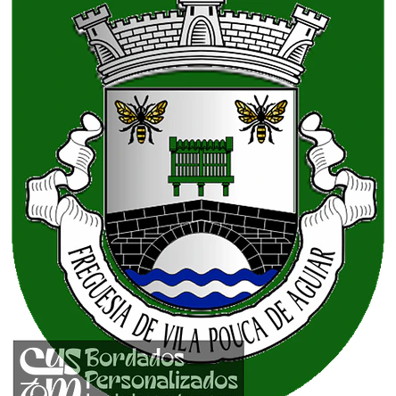 Emblema Bordado Freguesia de Vila Pouca de Aguiar (Vila Pouca de Aguiar, Vila Real) 1