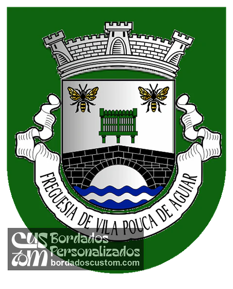 Emblema Bordado Freguesia de Vila Pouca de Aguiar (Vila Pouca de Aguiar, Vila Real)
