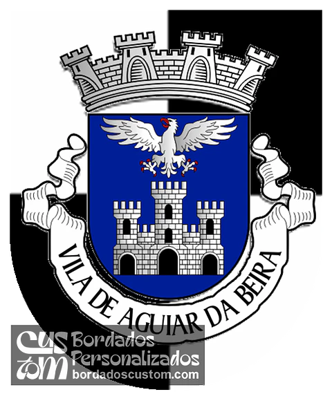 Emblema Bordado Município de Aguiar da Beira (Guarda)