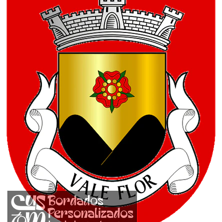 Emblema Bordado Antiga Freguesia de Vale Flor (Mêda, Guarda) 1