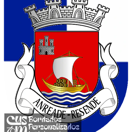 Emblema Bordado Antiga Freguesia de Anreade (Resende, Viseu) 1