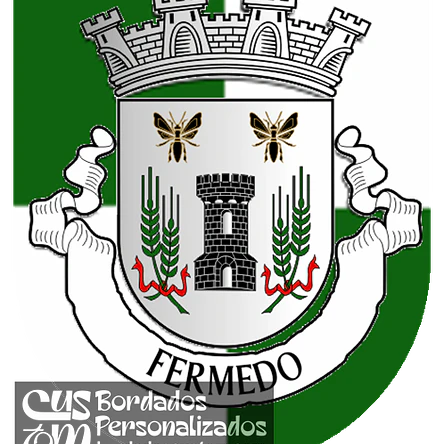 Emblema Bordado Freguesia de Fermedo (Arouca, Aveiro) 1