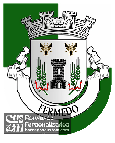 Emblema Bordado Freguesia de Fermedo (Arouca, Aveiro)