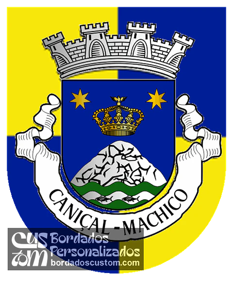 Emblema Bordado Freguesia de Caniçal (Machico, Madeira)