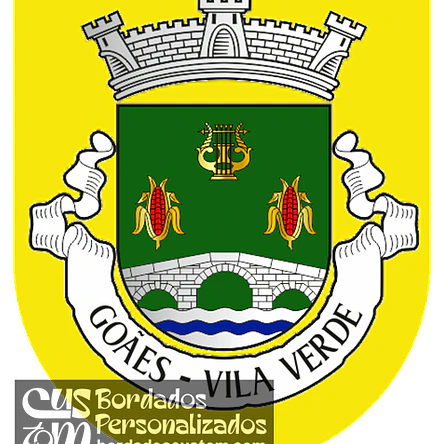 Emblema Bordado Antiga Freguesia de Goães (Vila Verde, Braga) 1
