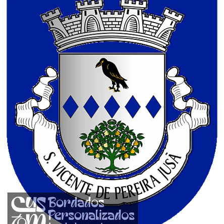 Emblema Bordado Antiga Freguesia de São Vicente de Pereira Jusã (Ovar, Aveiro) 1