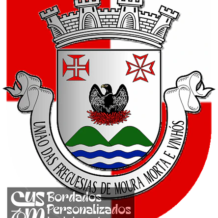Emblema Bordado Freguesia de Moura Morta e Vinhós (Peso da Régua, Vila Real) 1