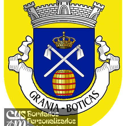Emblema Bordado Antiga Freguesia de Granja (Boticas, Vila Real) 1