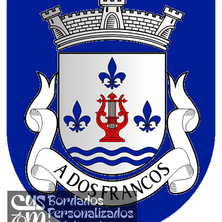 Emblema Bordado Freguesia de A dos Francos (Caldas da Rainha, Leiria) 1