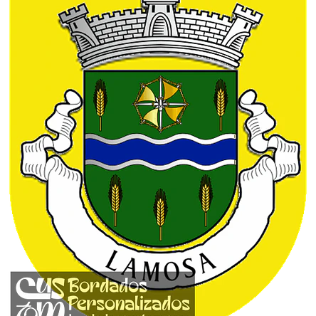 Emblema Bordado Freguesia de Lamosa (Sernancelhe, Viseu) 1