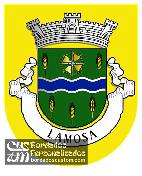 Emblema Bordado Freguesia de Lamosa (Sernancelhe, Viseu)