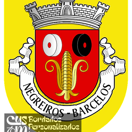 Emblema Bordado Antiga Freguesia de Negreiros (Barcelos, Braga) 1