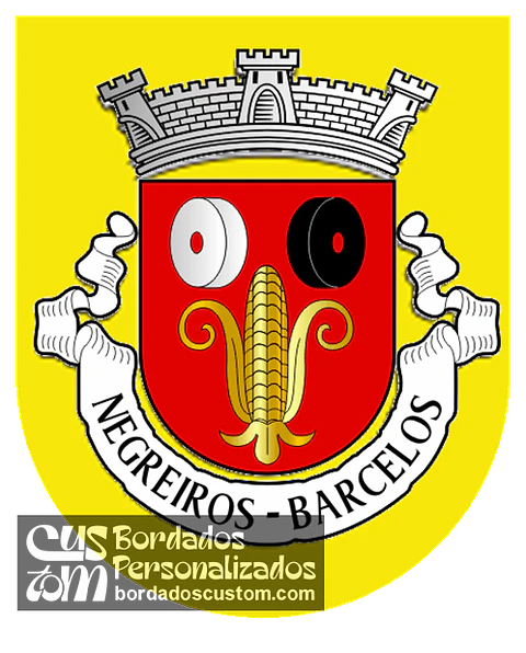 Emblema Bordado Antiga Freguesia de Negreiros (Barcelos, Braga)