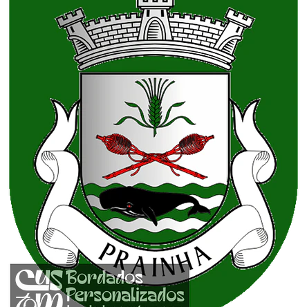 Emblema Bordado Freguesia de Prainha (São Roque do Pico, Açores) 1