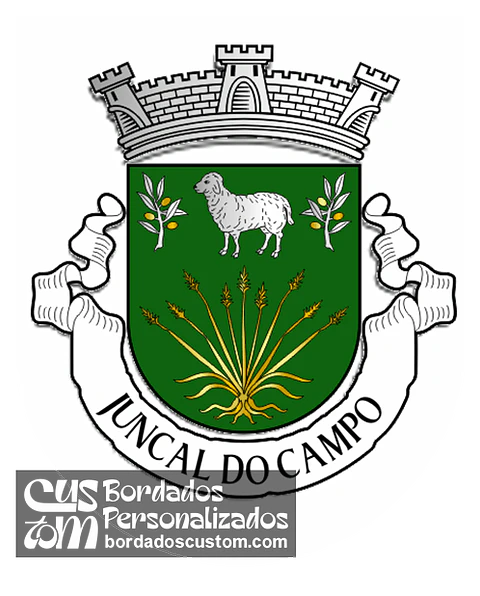 Emblema Bordado Antiga Freguesia de Juncal do Campo (Castelo Branco, Castelo Branco)