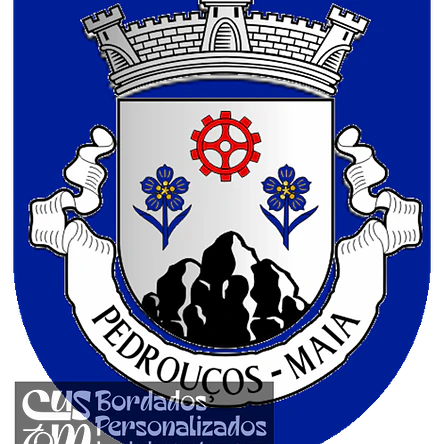 Emblema Bordado Freguesia de Pedrouços (Maia, Porto) 1