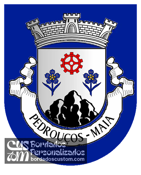 Emblema Bordado Freguesia de Pedrouços (Maia, Porto)