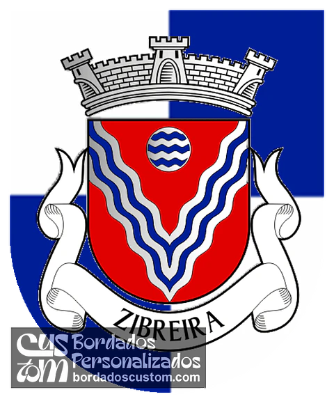 Emblema Bordado Freguesia de Zibreira (Torres Novas, Santarém)
