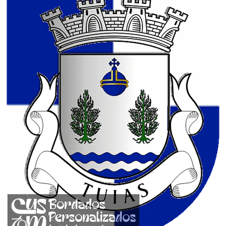 Emblema Bordado Antiga Freguesia de Tuias (Marco de Canaveses, Porto) 1