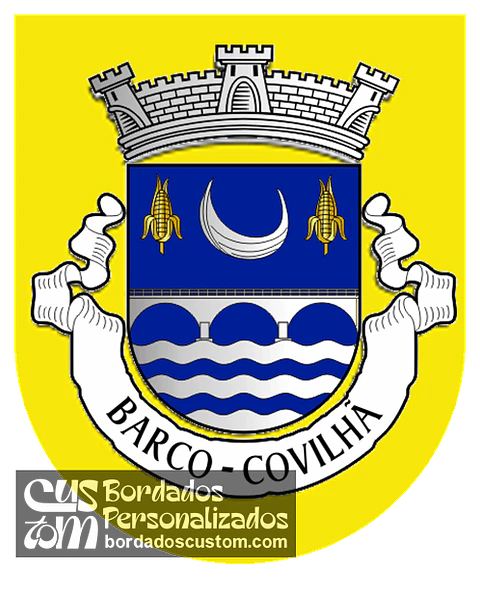 Emblema Bordado Antiga Freguesia de Barco (Covilhã, Castelo Branco)