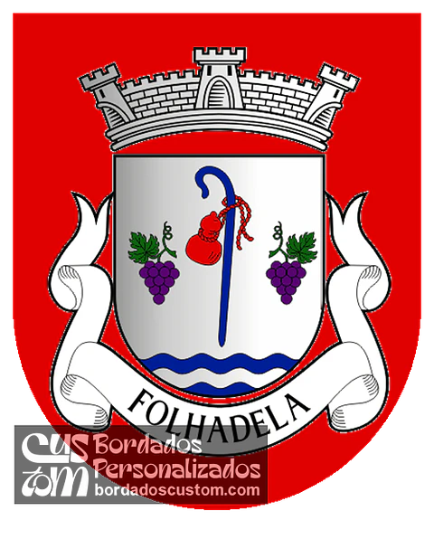Emblema Bordado Freguesia de Folhadela (Vila Real, Vila Real)