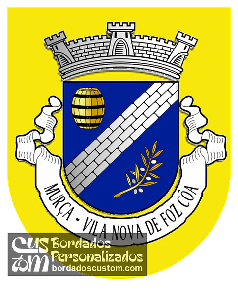 Emblema Bordado Antiga Freguesia de Murça (Vila Nova de Foz Côa, Guarda)