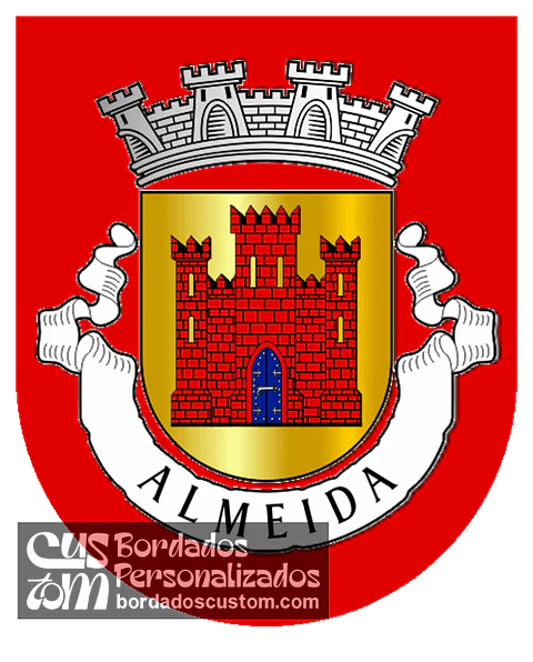 Emblema Bordado Município de Almeida (Guarda)