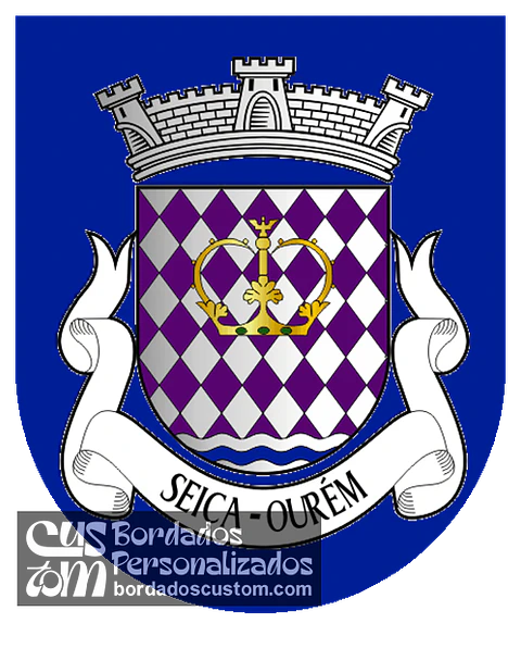 Emblema Bordado Freguesia de Seiça (Ferreira do Zêzere, Santarém)