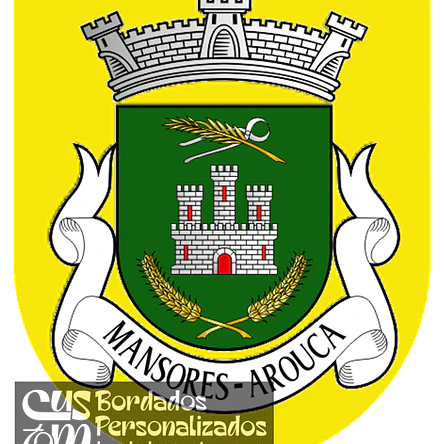 Emblema Bordado Freguesia de Mansores (Arouca, Aveiro) 1