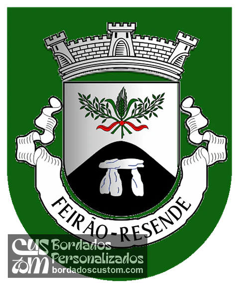 Emblema Bordado Antiga Freguesia de Feirão (Resende, Viseu)