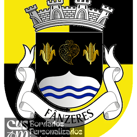 Emblema Bordado Antiga Freguesia de Fânzeres (Gondomar, Porto) 1