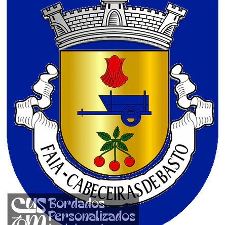 Emblema Bordado Freguesia de Faia (Cabeceiras de Basto, Braga) 1
