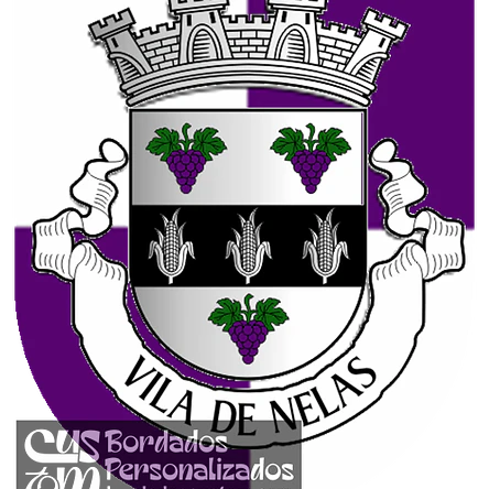 Emblema Bordado Município de Nelas (Viseu) 1