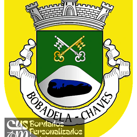 Emblema Bordado Antiga Freguesia de Bobadela (Chaves, Vila Real) 1