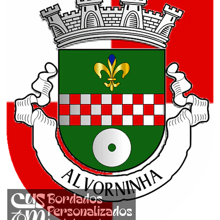 Emblema Bordado Freguesia de Alvorninha (Caldas da Rainha, Leiria) 1