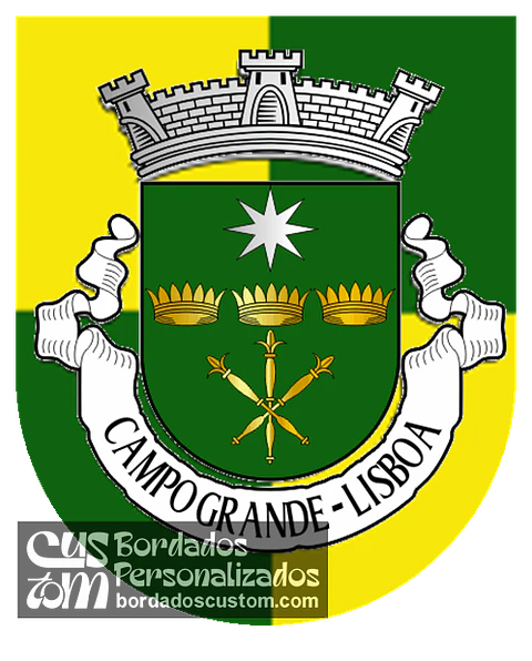Emblema Bordado Antiga Freguesia de Campo Grande (Lisboa, Lisboa)