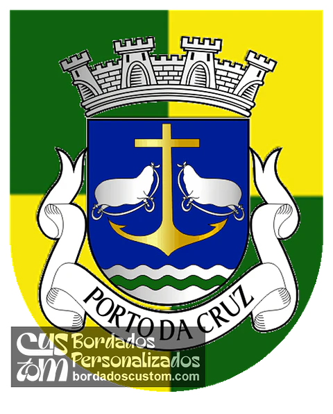 Emblema Bordado Freguesia de Porto da Cruz (Machico, Madeira)