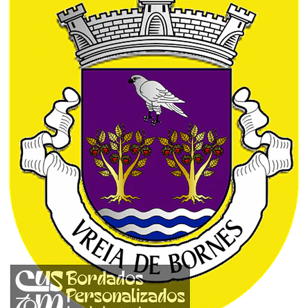 Emblema Bordado Freguesia de Vreia de Bornes (Vila Pouca de Aguiar, Vila Real) 1