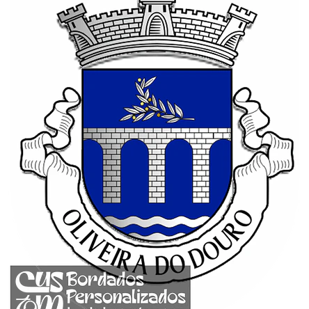 Emblema Bordado Freguesia de Oliveira do Douro (Vila Nova de Gaia, Porto) 1